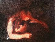 Edvard Munch The Vampire oil painting artist
